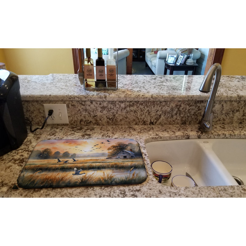 Tapis de séchage pour oies en vol