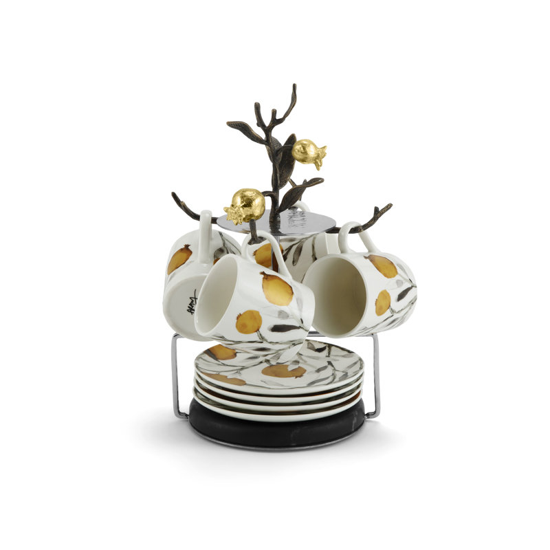 Pomegranate Demitasse