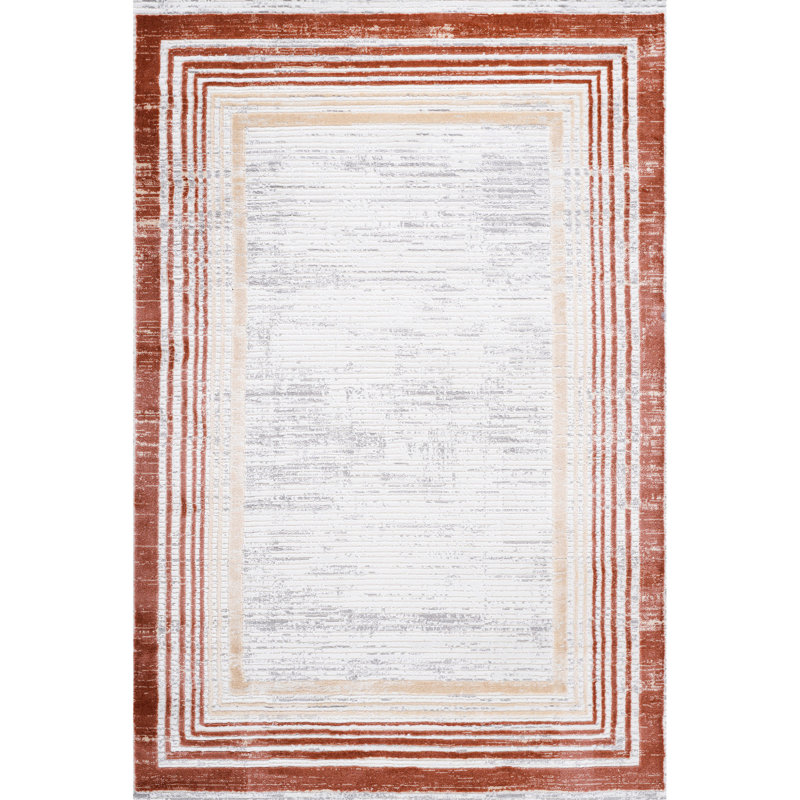5x7 Area Rug In Brown// - Non-shedding, Stain , Perfect For Dorm Room, Bedroom, Living Room Stylish Brown//, Entryway