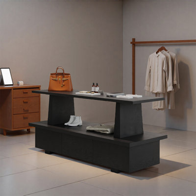 Armoires de présentation élégantes et contemporaines - Conception polyvalente pour les magasins de détail et les présentoirs de magasin