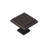Roma 1-1/4" Length Solid Brass Square Knob Oil Rubbed Bronze Finish Multipack