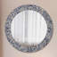 Huldar Glass Flat Wall Mirror