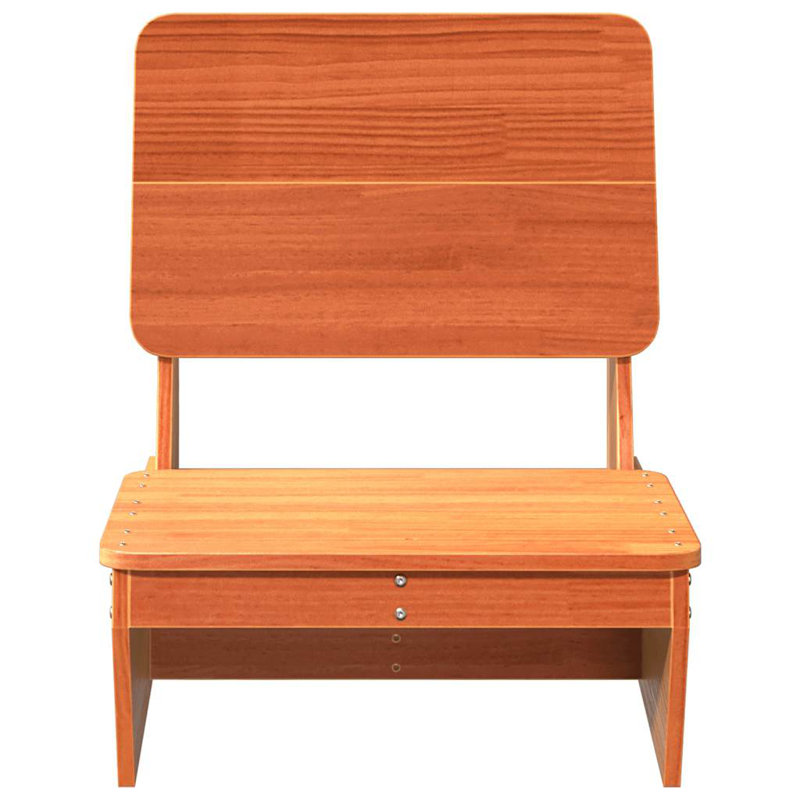 Garden Chair 60X64x70.5 Cm, Wax Brown