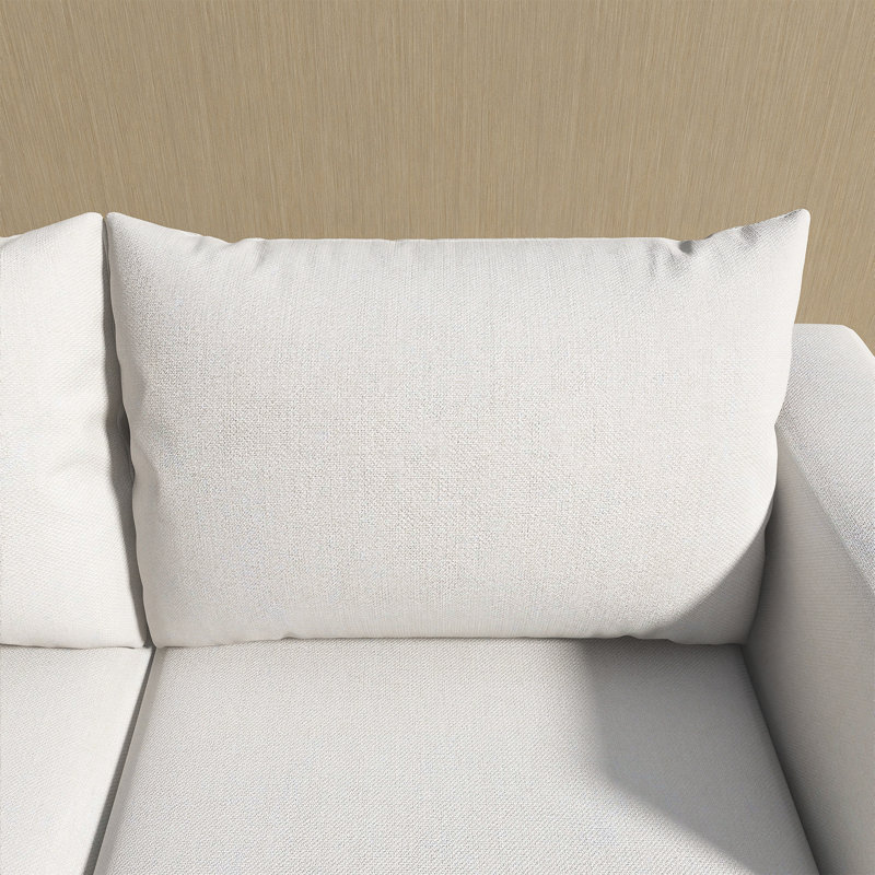 Lit de jour d'extérieur Modern, Blanc, Beige