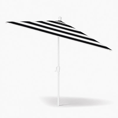 Olivier 116.7'' x 78.7'' Rectangular Market Umbrella