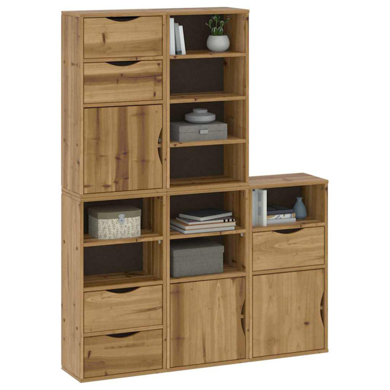 79cm H x 40cm W Bookcase, Natural