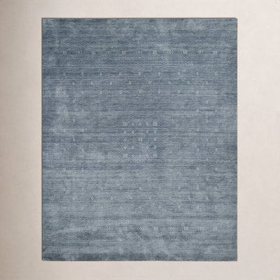 Simi Hand-Woven Geometric Cotton Wool Rug