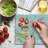 Ambesonne Pinwheel Cutting Board Large Size on Rainbow Multicolor