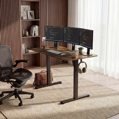 Height Adjustable Rectangle Standing Desk by Inbox Zero