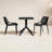 Asherton 2-Person Patio Bistro Set with Stackable Chairs and Foldable Table-323688139