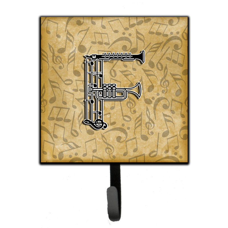 Porte-garde-bûche et crochet mural musical instrument, F