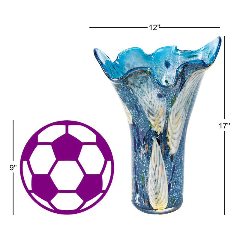 Handmade Crystal Table Vase