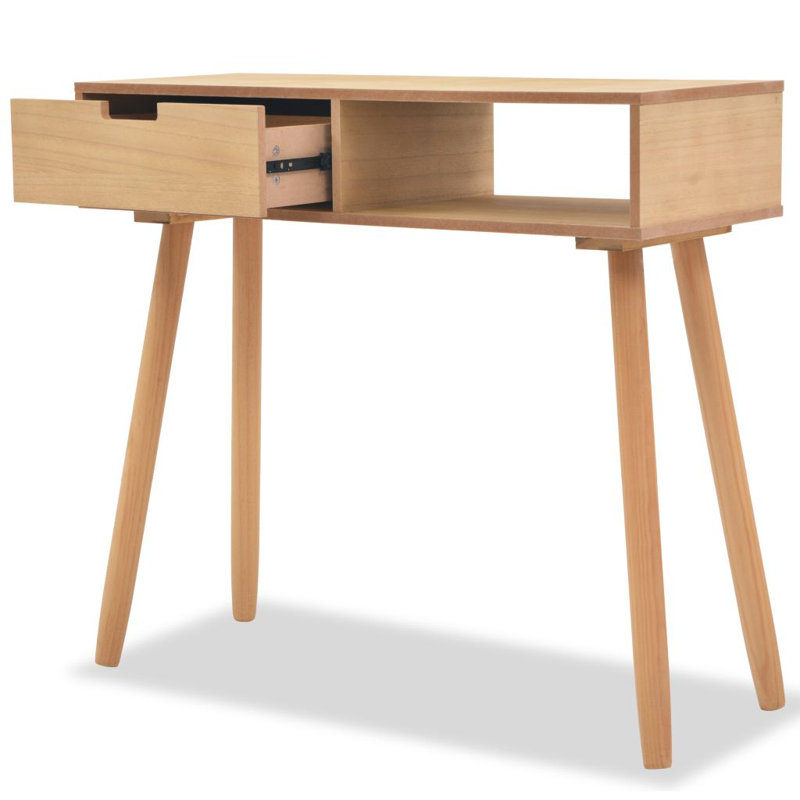 Adel 80cm Console Table, Brown