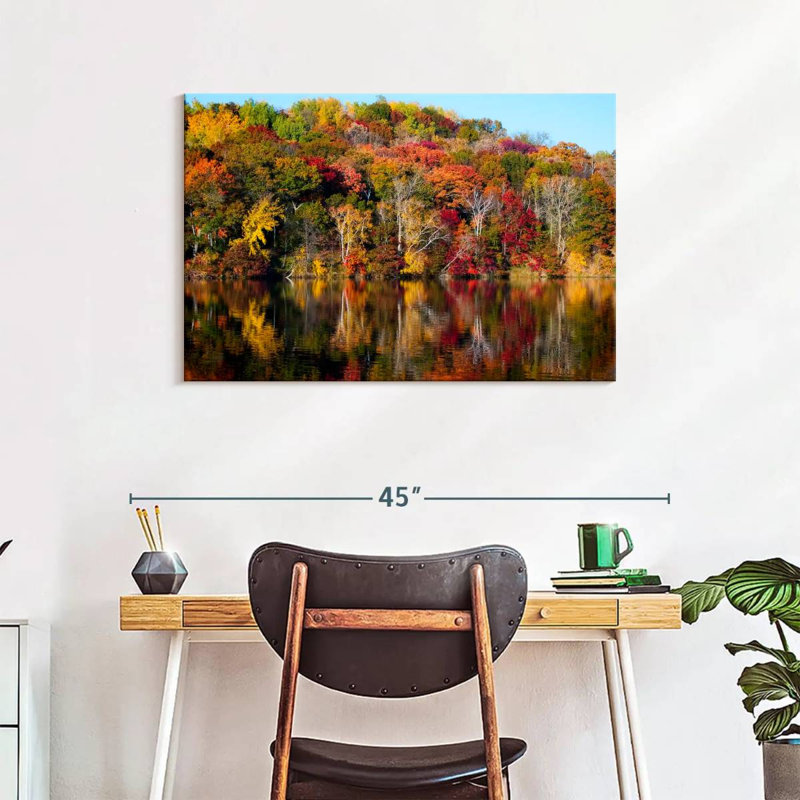 Forêt d'automne Alvord, H 24 po x l 36 po