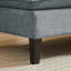 Canapé modulaire en chenille 86,22 po avec repose-pieds-452822319