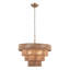 Luminaire suspendu bol 6 lumières Evadne