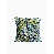 Motif floral bleu