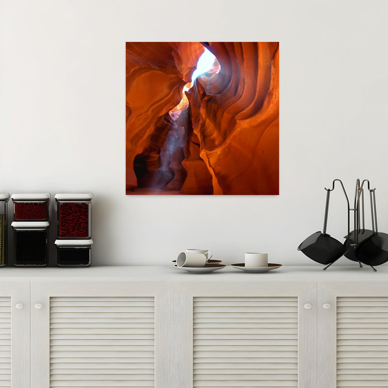 Art mural abstrait contemporain C C, H 18 po x l 18 po