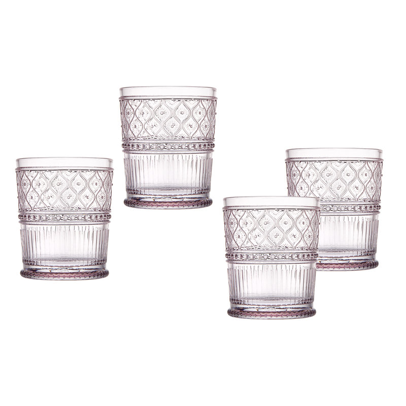 Verres à whisky 12 oz Claro, Rose