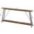 71" Console Table, Narrow Entryway Table, Extra Long Sofa Tables, Industrial Hallway Table For Entryway, 2-Layer Console Sofa Table Behind Couch, Black-2022562709