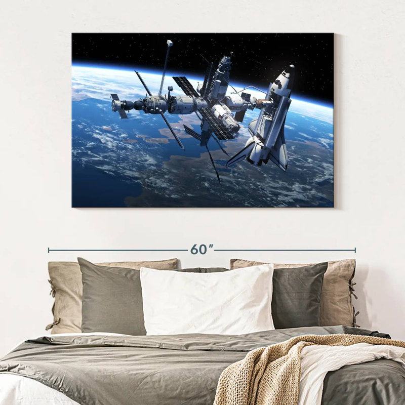 Station spatiale Oberle, H 34 po x l 51 po