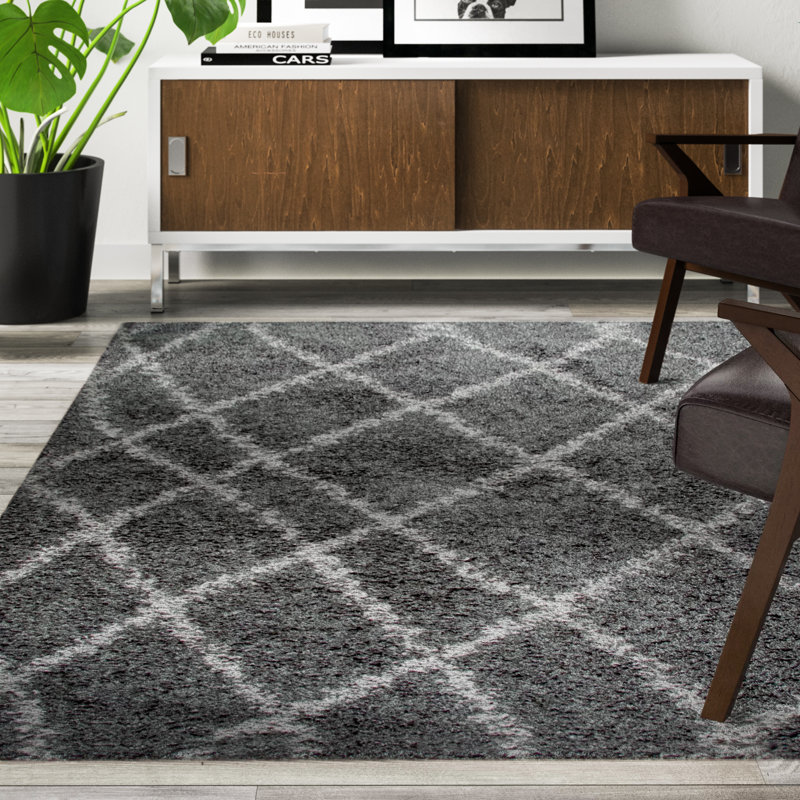 Tapis gris Arteta, Rectangle 4 pi x 6 pi