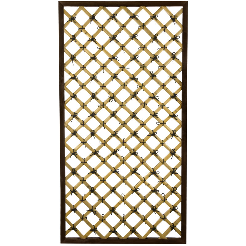 Wood Lattice Panel Trellis