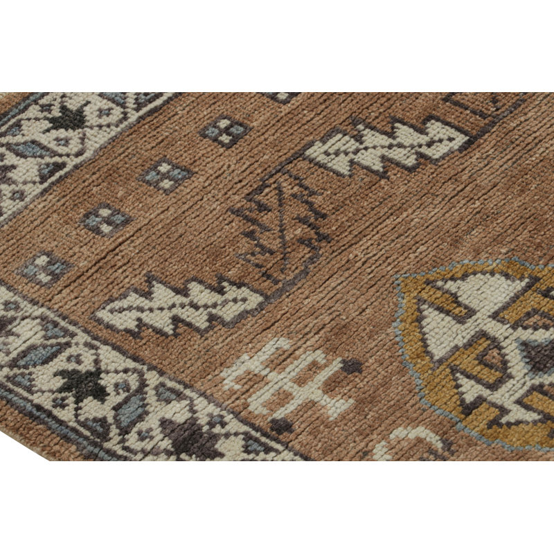 One-of-a-Kind Rectangle 3'2”x6' Hand Knotted Area Rug