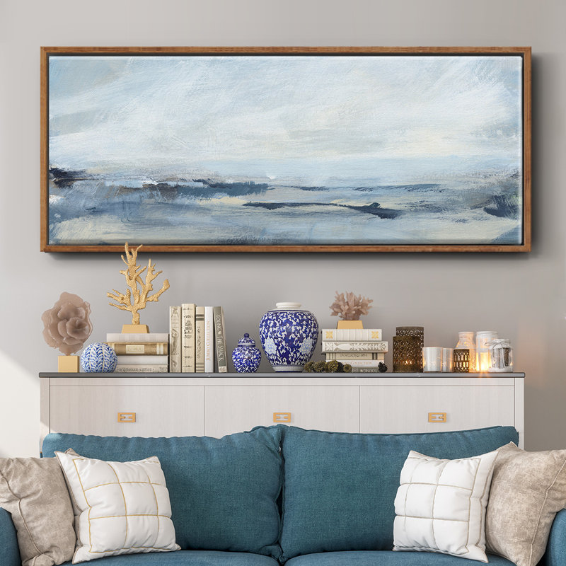 Sailing II- Framed Canvas