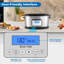 6 pte en acier inoxydable sous vide