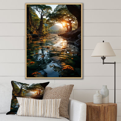 Yellow Black Louisiana Landscape " Yellow Black Louisiana Landscape " Color Photography Print