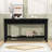 Console Table with 3 Drawers and Solid Fir legs-836118215