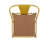 Britian All-Weather Commercial Counter Stool with Removable Back & Poly Resin Seat-14696902-14696911