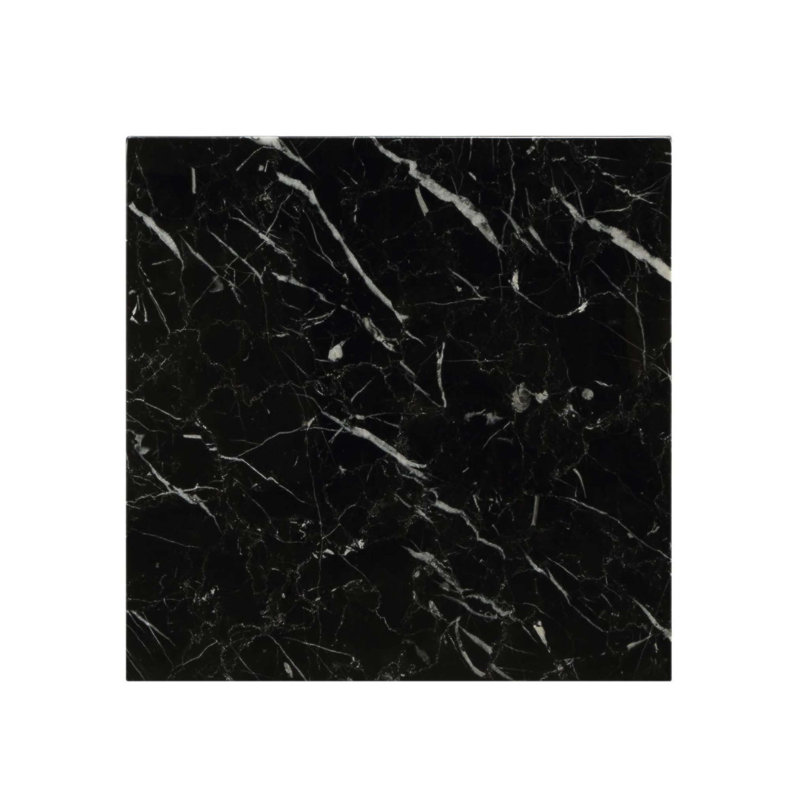 Table de bout Modern Elegance, Noir / brun
