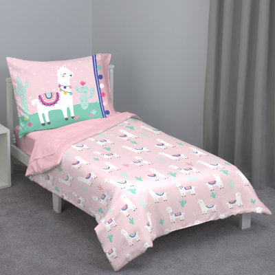 Bradyn Animals 100% Polyester Toddler Bedding Set