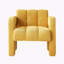 Chaise d'appoint pratique et large rembourrée-1672973413