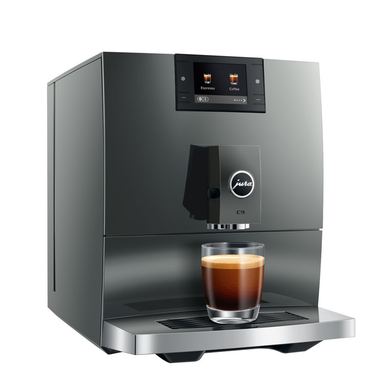 C9 Coffee And Espresso Machine, Dark Inox