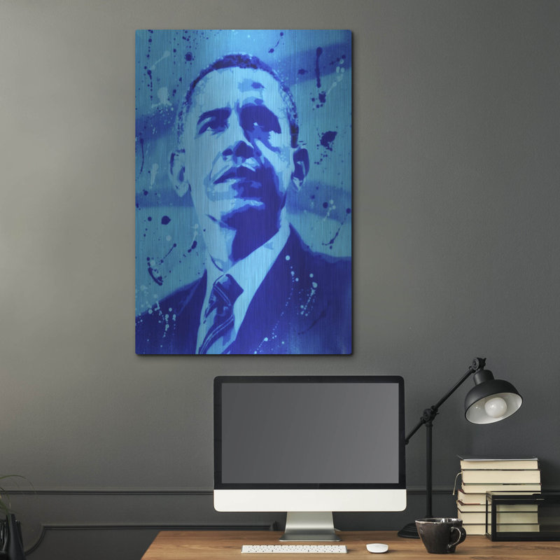 «President 1» par Abstract Graffiti, art mural, H 36 po x l 24 po