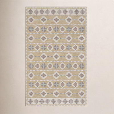 Santos Hand-Tufted Geometric Wool Rug