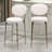 Keondric Of 2  Bar Stools With Pu Leather, Metal Frame And Legs-467114546