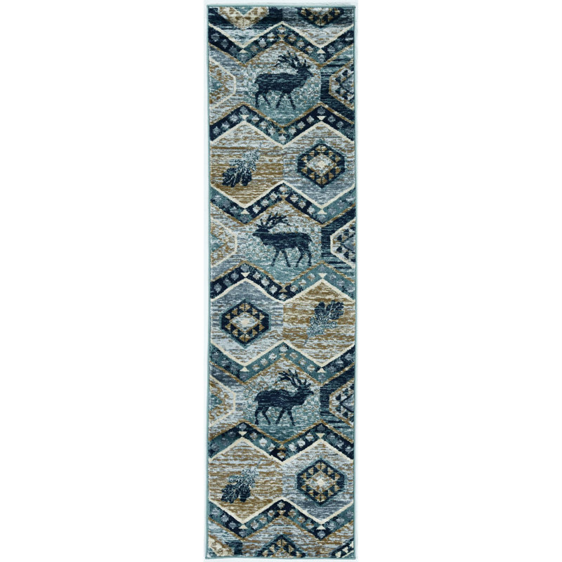 Soltis Southwestern Indoor Rug, Runner 2' x 7'6"