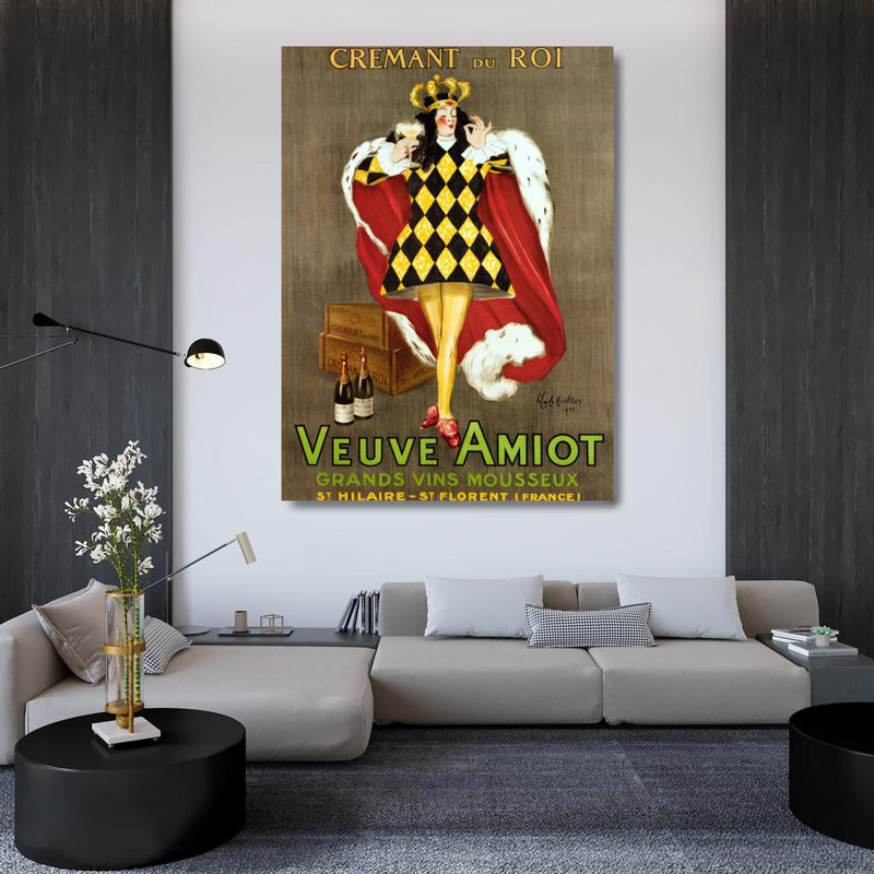 Veuve Amiot, H 48 po x l 35 po