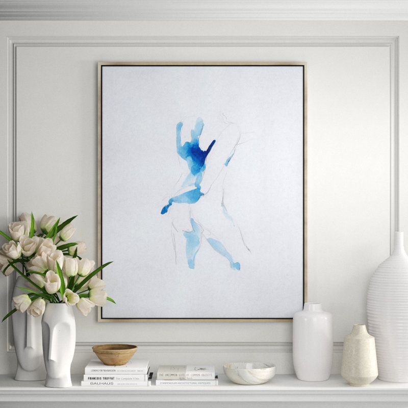 Beauty Of Love III Print by Helen Parker, Glass Coat, 46.5" H x 37.5" W