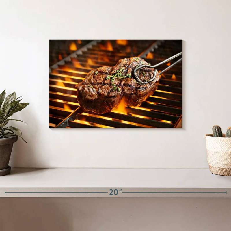 Surlonge grillée à la flamme Yarlin, H 8 po x l 12 po