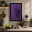 Purple Grapes Minimalist - Wrapped Canvas-484059820-484059830