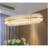 Light Unique Billie Oval Modern Glass Chandelier-87740018-87740019-88545807