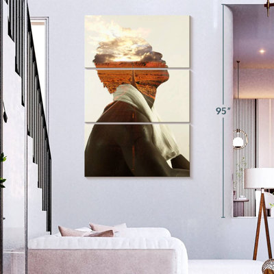 Portrait d'homme Leisha Solitude