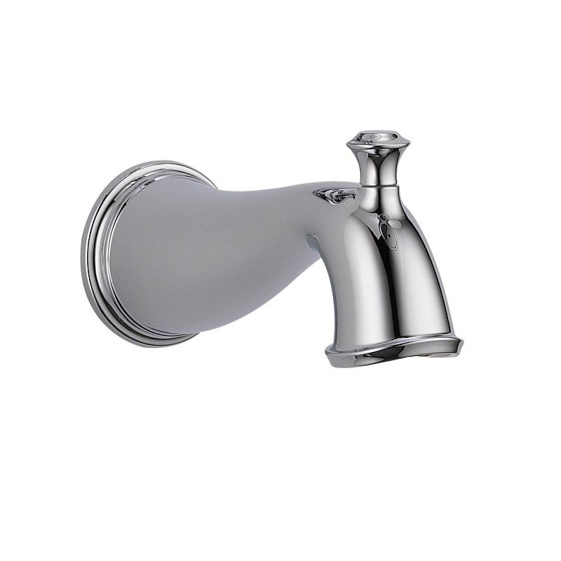 Garniture de bec de baignoire murale avec inverseur Cassidy ™, Chrome