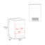 Meuble-lavabo flottant avec porte FM-218579822