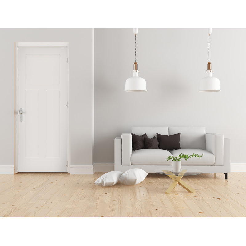 Porte standard en bois lambrissé, 26 po x 80 po